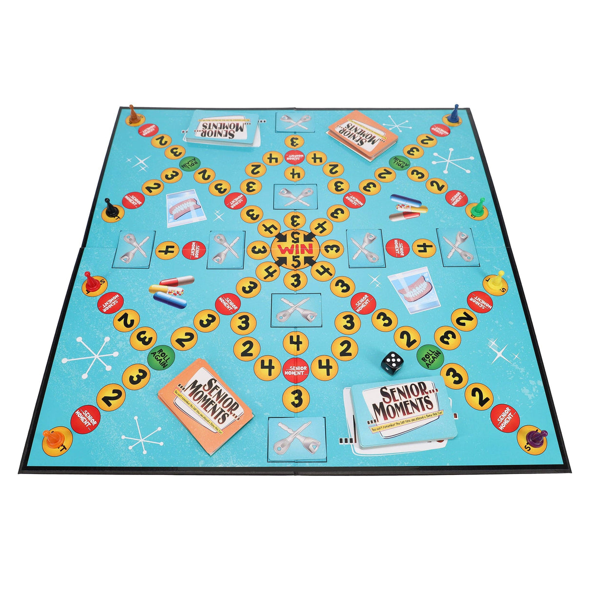 Wood Expressions - Senior Moments Board Game for the Whole Family