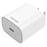 Ventev - Ultrafast 30w Pps High Speed Usb C Wall Charger - White