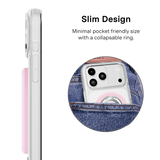 VELVET CAVIAR - Magnetic Phone Ring & Stand- Strawberry Milk