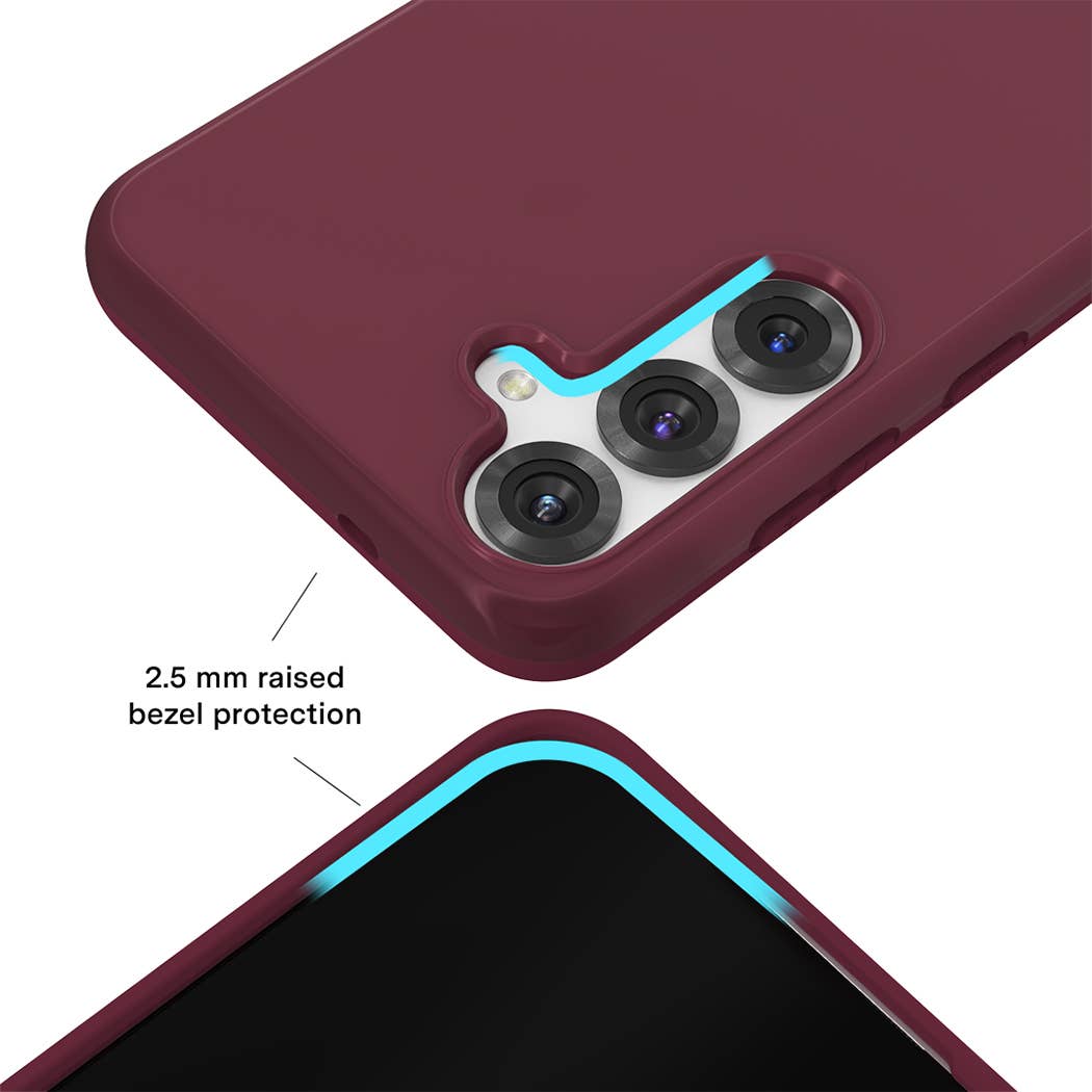 VELVET CAVIAR -  Samsung Galaxy S25 Plus - Burgundy 1990 Phone Case