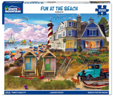 White Mountain Fun At The Beach - 1000 Piece Jigsaw Puzzle