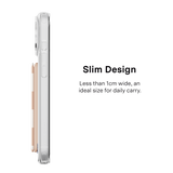 VELVET CAVIAR - Magnetic Phone Wallet- Nude Vibe Checker