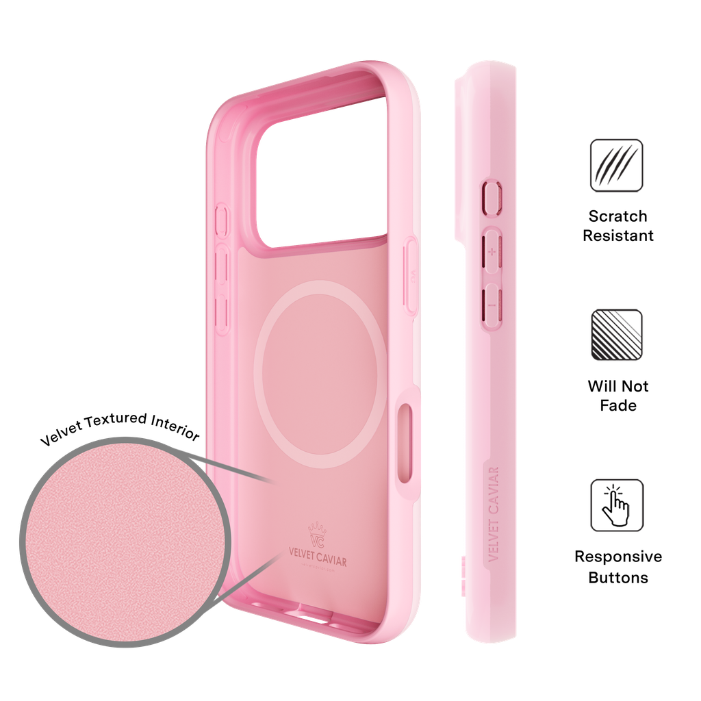 VELVET CAVIAR - IPhone 17 Pro Magsafe Case w/ Open Camera - Strawberry Milk