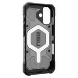 Urban Armor Gear (UAG) - Pathfinder Clear MagSafe Case for Apple iPhone 17 - Ash and Black