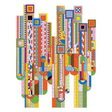 Galison - Frank Lloyd Wright Saguaro Cactus & Forms 750 Piece Shaped Foil Puzzle