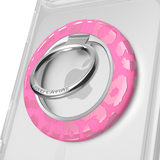 VELVET CAVIAR - IPhone 17 MagSafe Case + Mag Grip & Stand – Hot Pink Leopard