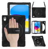 xBase iPad 10 & 11 Gen Armor Tech Heavy Duty Case w/Hand Strap/Shoulder Strap & Kickstand