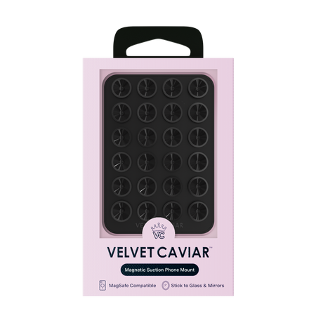 VELVET CAVIAR - Magnetic Suction Phone Mount- Black