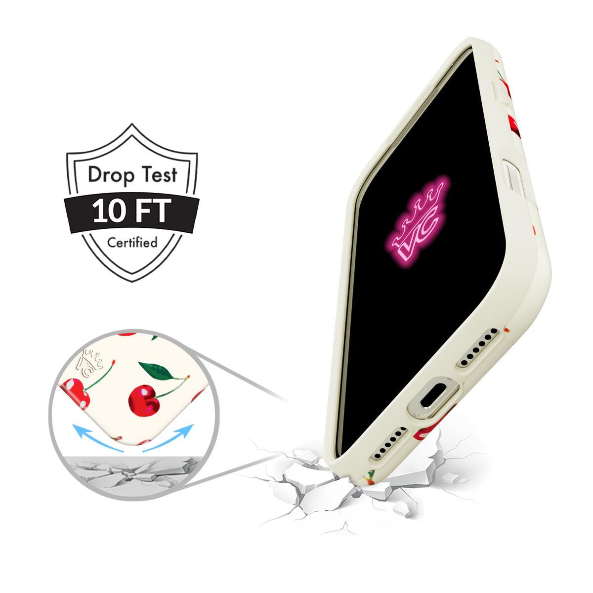 VELVET CAVIAR - IPhone 17 Pro Max MagSafe Case - Mon Cheri Cherry