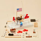 Kitsville - Radio-Controlled Boat DIY Kit, Educational STEM Toy for Kids