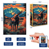 Final Piece Puzzles - No. 27 - Mountain Moose - 500 Piece