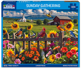 White Mountain Sunday Gathering - 500 Piece Jigsaw Puzzle