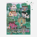Galison - Joy Laforme The Cottage Hills 1000 Piece Puzzle in a Square Box