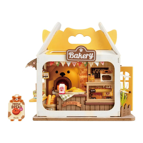 Robotime Teddy’s Breadbox Miniature House Kit