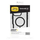 OtterBox - Defender Pro XT Clear MagSafe Case for Apple iPhone 16 Pro Max - Dark Side
