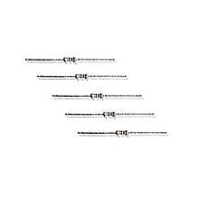 10-OHM 1/4-WATT 5% CARBON FILM RESISTOR (5-PACK)