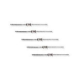 100K-OHM 1/4-WATT CARBON FILM RESISTOR (5-PACK)