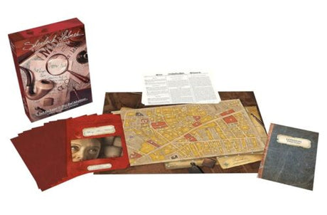 Sherlock Holmes Consulting Detective - Jack the Ripper & West End Adventures Board Game - Captivating Mystery Game for Kids & Adults, Ages 14+, 1-8 Players, 90 Min Playtime, Made by Space Cowboys