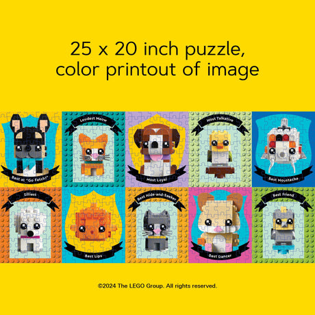 LEGO Pet Pals 1000-Piece Puzzle