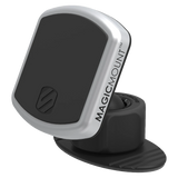 Scosche - MagicMount Pro Dash Mount for PopSockets - Black and Silver