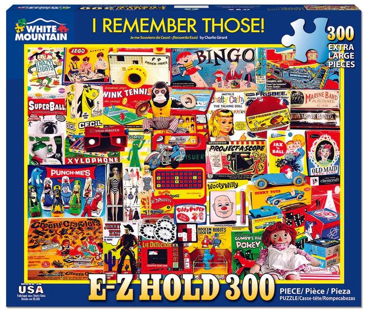 White Mountain I Remember Those - 300 Piece Jigsaw Puzzle