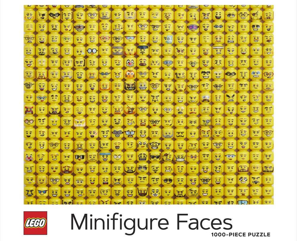 Lego Minifigure Faces Puzzle