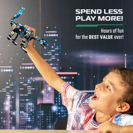 Robot 3-in-1 Building Toy set 246 pc snabglider