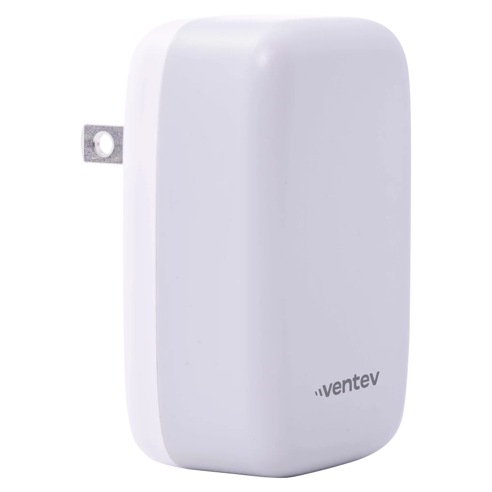 Ventev - 27W ULTRAFAST USB C and USB A Universal Wall Charger - Gray