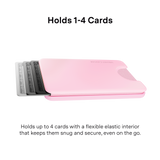 VELVET CAVIAR - Magnetic Phone Wallet-  Strawberry Milk