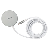 Ventev - 10ft Alloy 15W Wireless Magnetic Charger - Silver