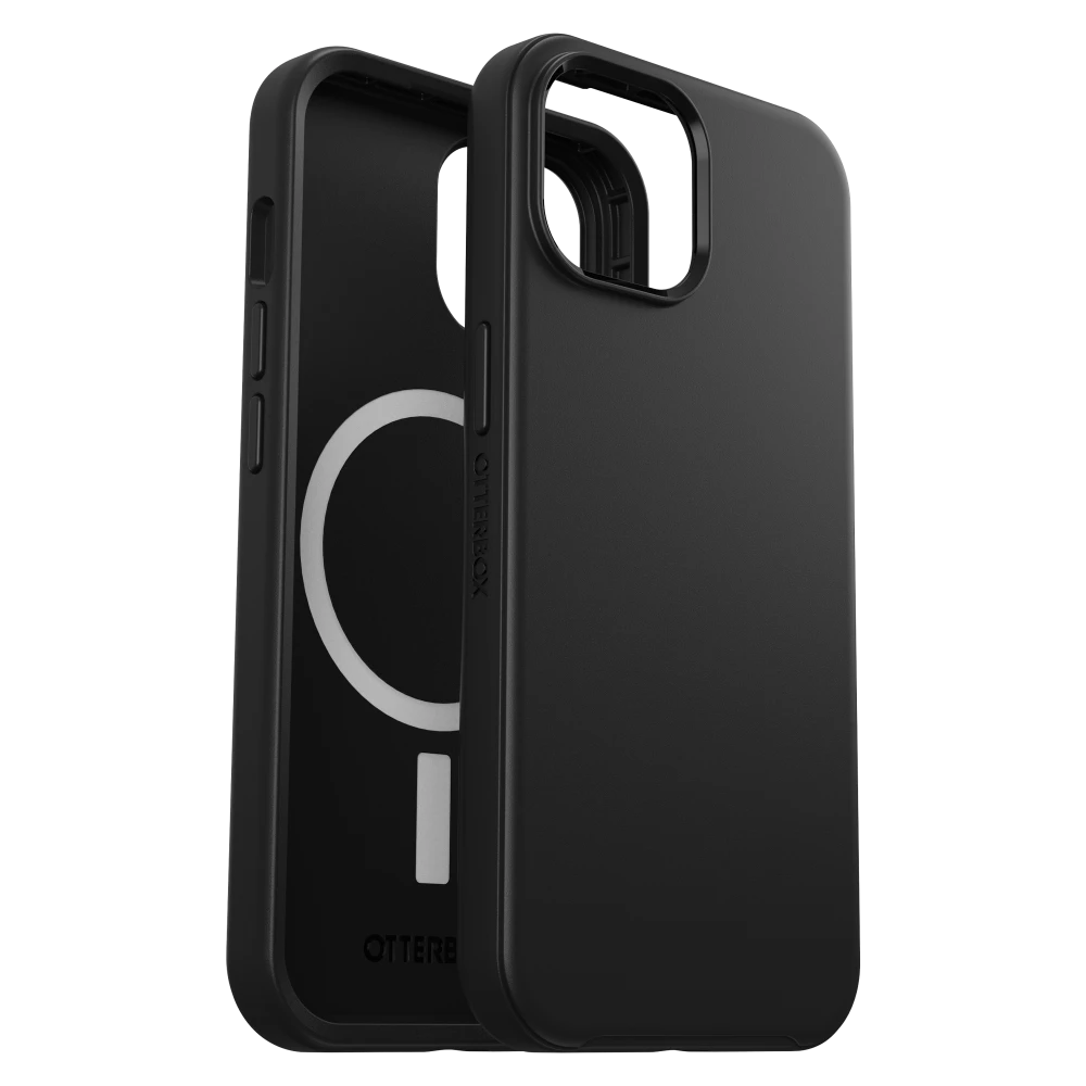 OtterBox - Symmetry Plus MagSafe Case for Apple iPhone 15 / iPhone 14 / iPhone 13 - Black