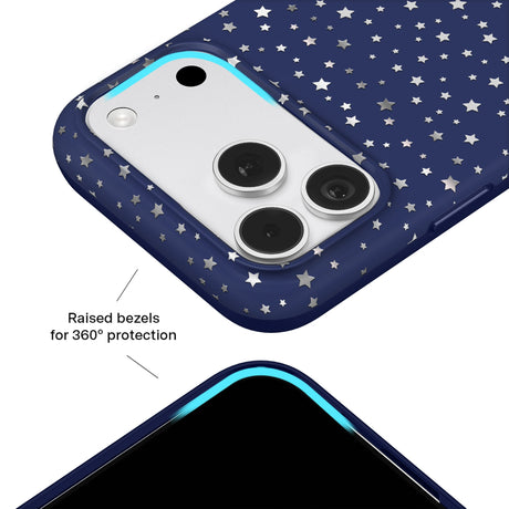 VELVET CAVIAR MagSafe Case for Apple iPhone 18 Pro Max / 17 Pro Max, Midnight Stars, back view