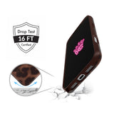 VELVET CAVIAR MagSafe Case for Apple iPhone 18 Pro Max / 17 Pro Max, It Girl Leopard, angle view