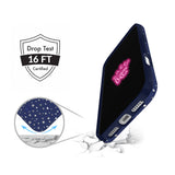 VELVET CAVIAR MagSafe Case for Apple iPhone 18 Pro / 17 Pro, Midnight Stars, angle view