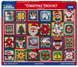 Christmas Crochet 1000 piece jigsaw puzzle by White Mountain Puzzles, box image