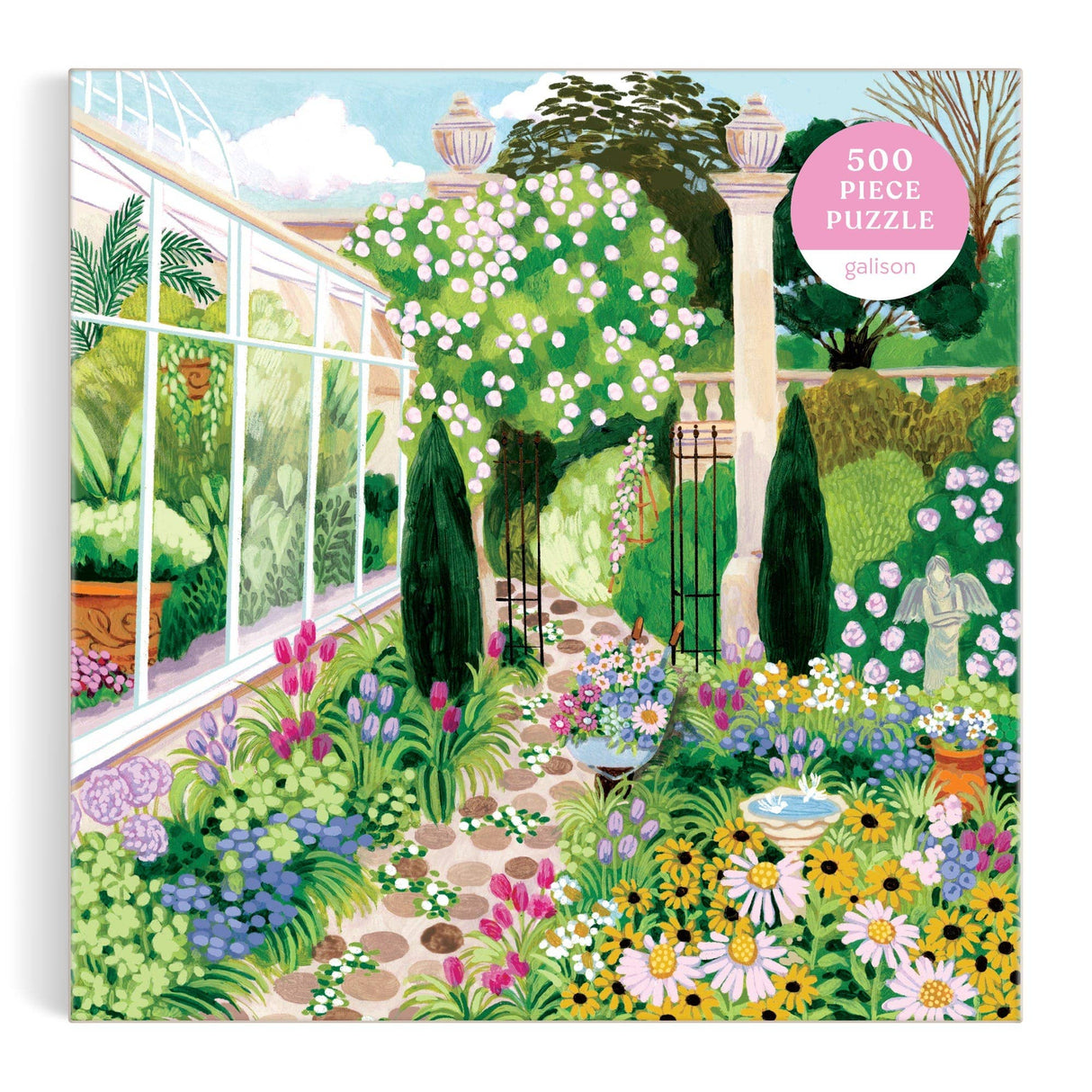 Galison - Evergreen Gardens 500 Piece Puzzle