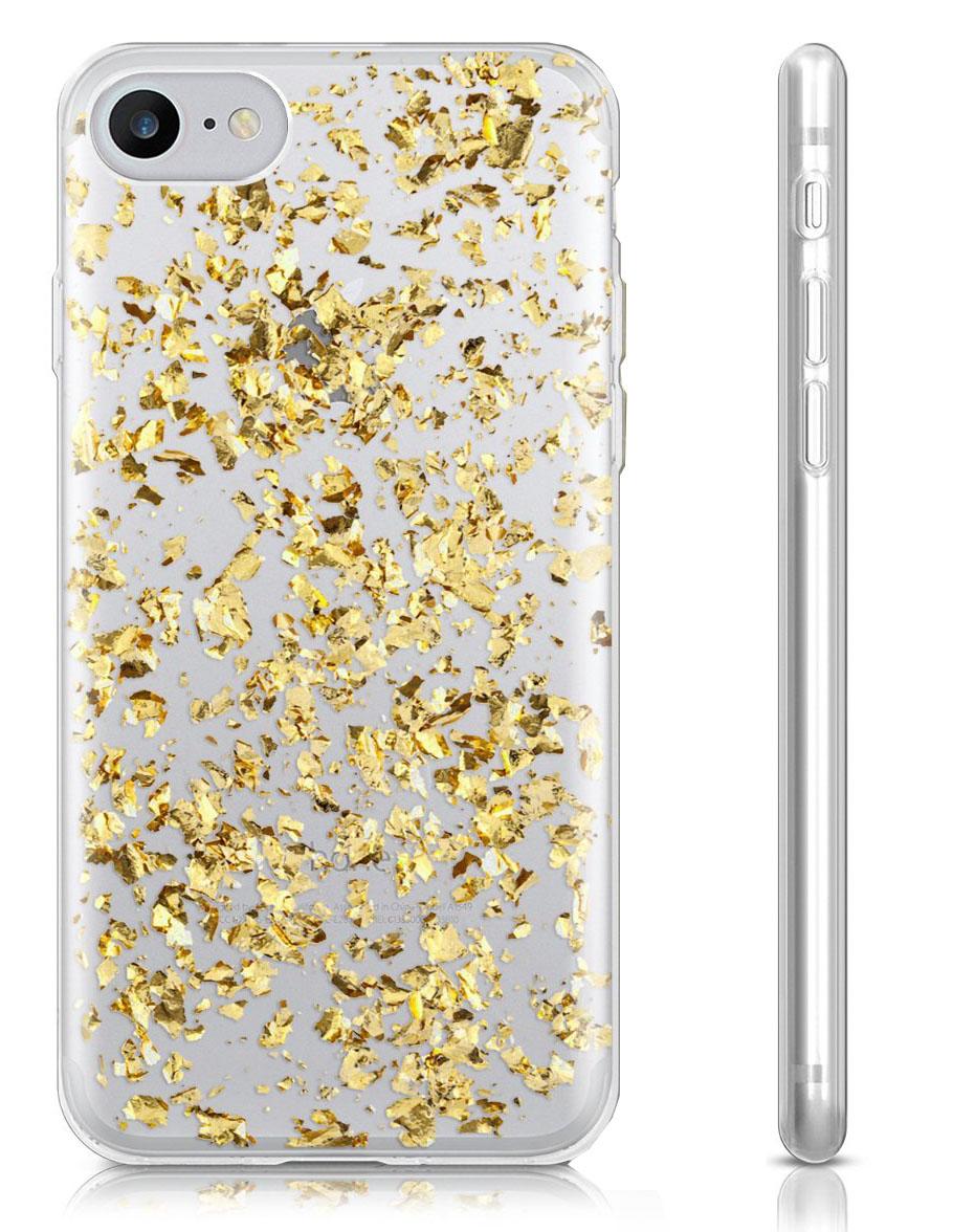 BASE GLIMMERING PROTECTIVE CASE FOR IPHONE 7 / 8 - GOLD