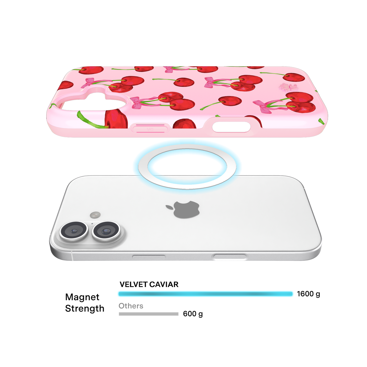 VELVET CAVIAR - IPhone 17 MagSafe Case - Sweet Cherry