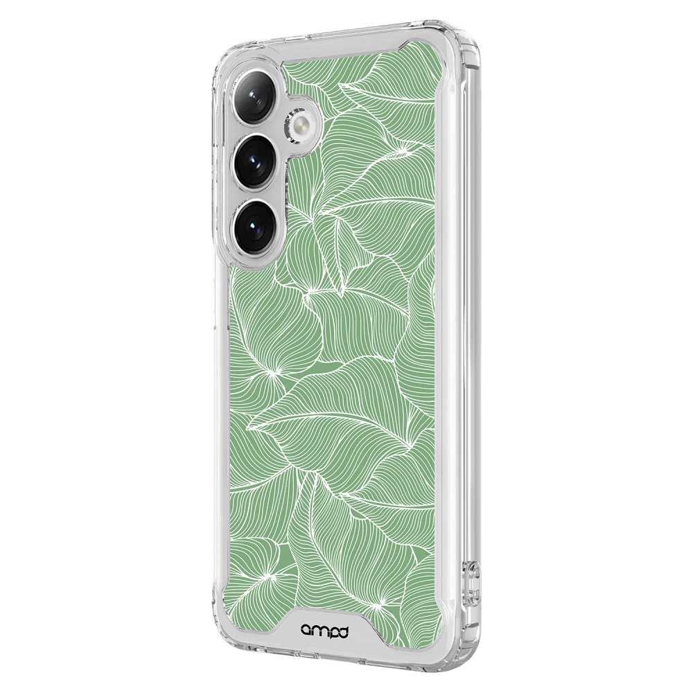 AMPD - TPU / Acrylic HD Print Case for Samsung Galaxy S24 FE - Clear