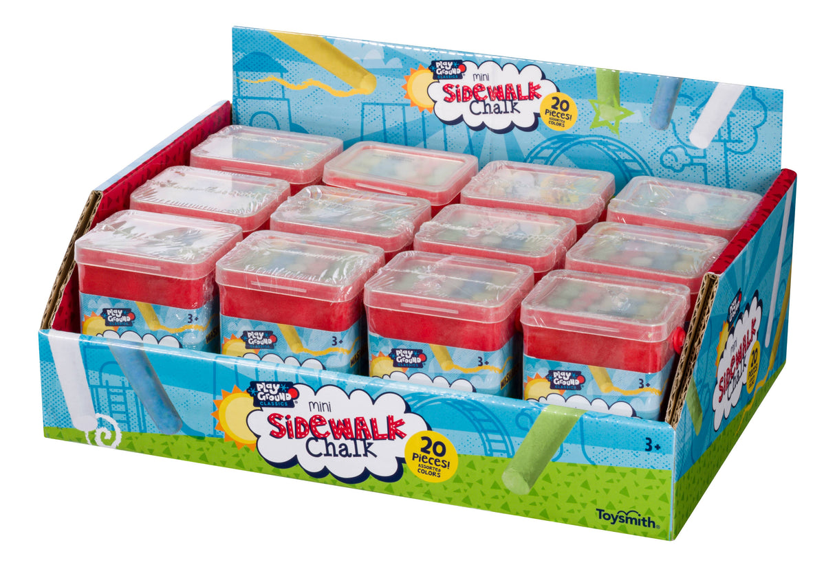 Toysmith - Playground Classics Mini Sidewalk Chalk