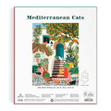 Galison - Mediterranean Cats 1000 Piece Puzzle