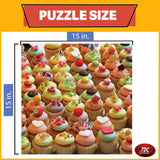 Wood Expressions - Killer Cupcakes Jigsaw Puzzle - 500 pieces - Double Sided