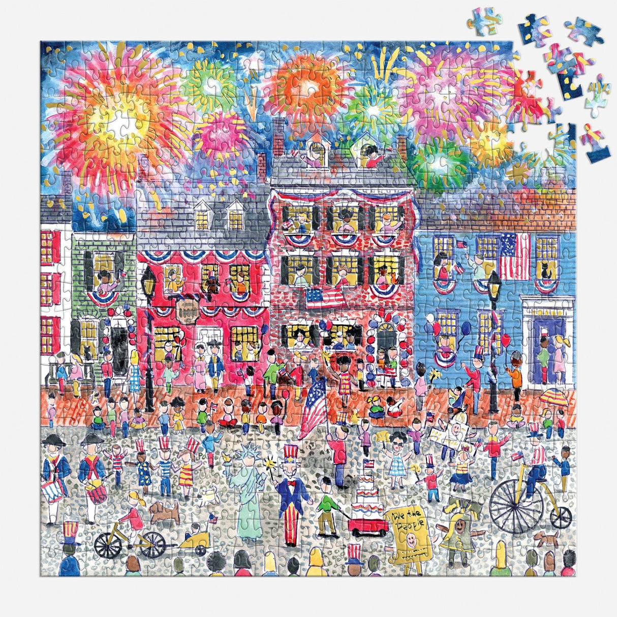Galison - Michael Storrings Celebrate The USA 500 Piece Foil Puzzle