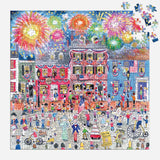 Galison - Michael Storrings Celebrate The USA 500 Piece Foil Puzzle