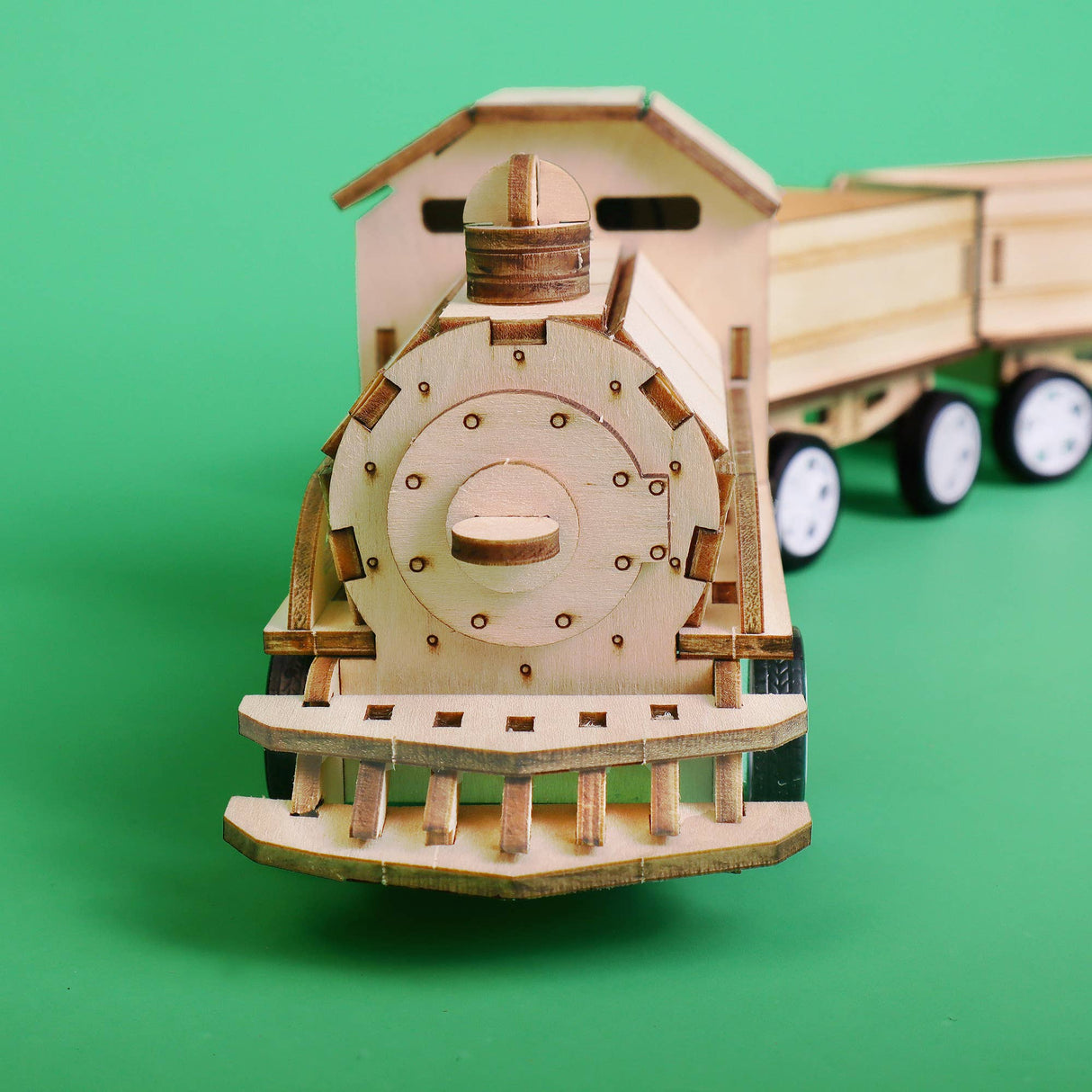 Kitsville - Train DIY Kit, Educational STEM Toy for Kids, Craft Kit