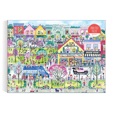 Galison - Michael Storrings Book Town 1000 Piece Puzzle