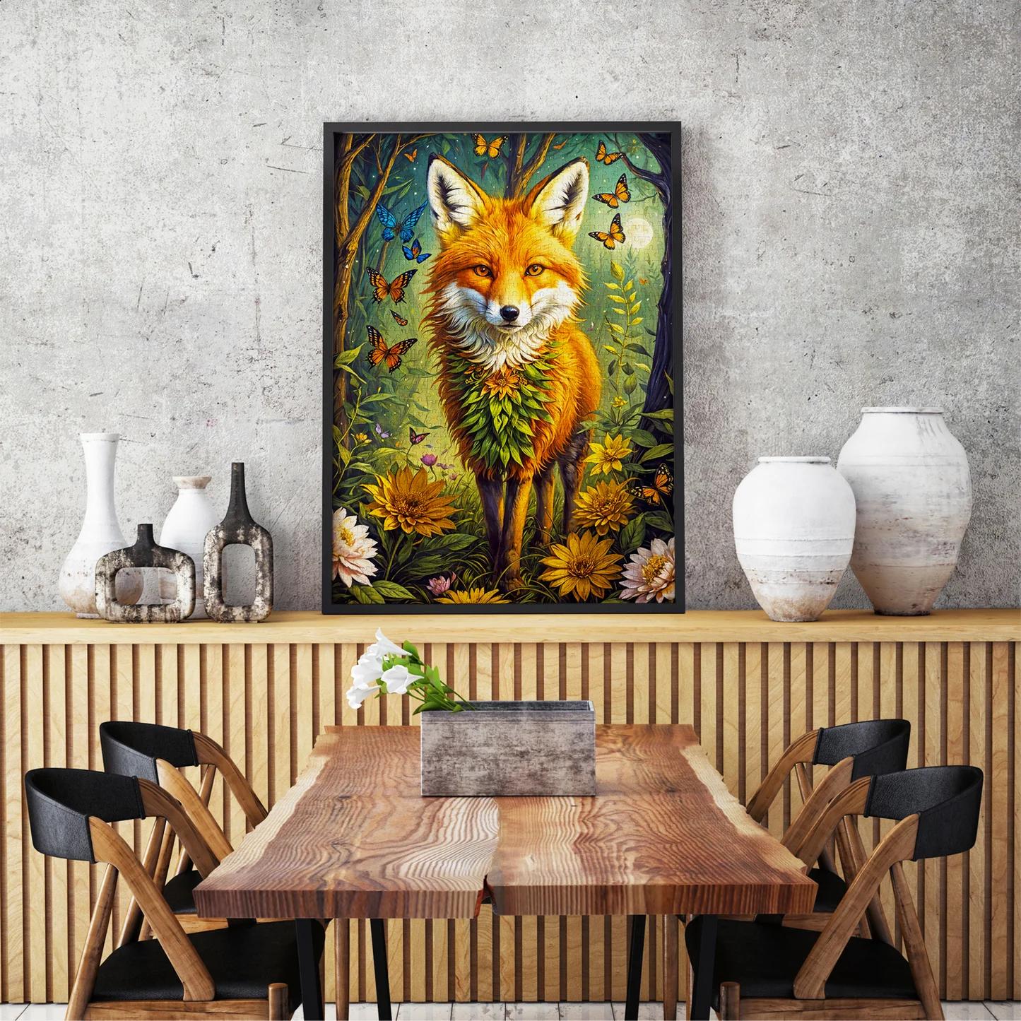1000 Pieces Jigsaw Puzzle - Enchanted Fox – by ENJOY Puzzlejig