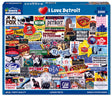 I Love Detroit 1000 piece jigsaw puzzle by White Mountain Puzzles, box image
