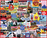 I Love Detroit 1000 piece jigsaw puzzle by White Mountain Puzzles, completed puzzle image