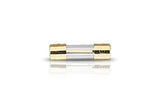 60A/32V GOLD-PLATED 1-1/2X13/32-INCH GLASS FUSE (2-PACK)